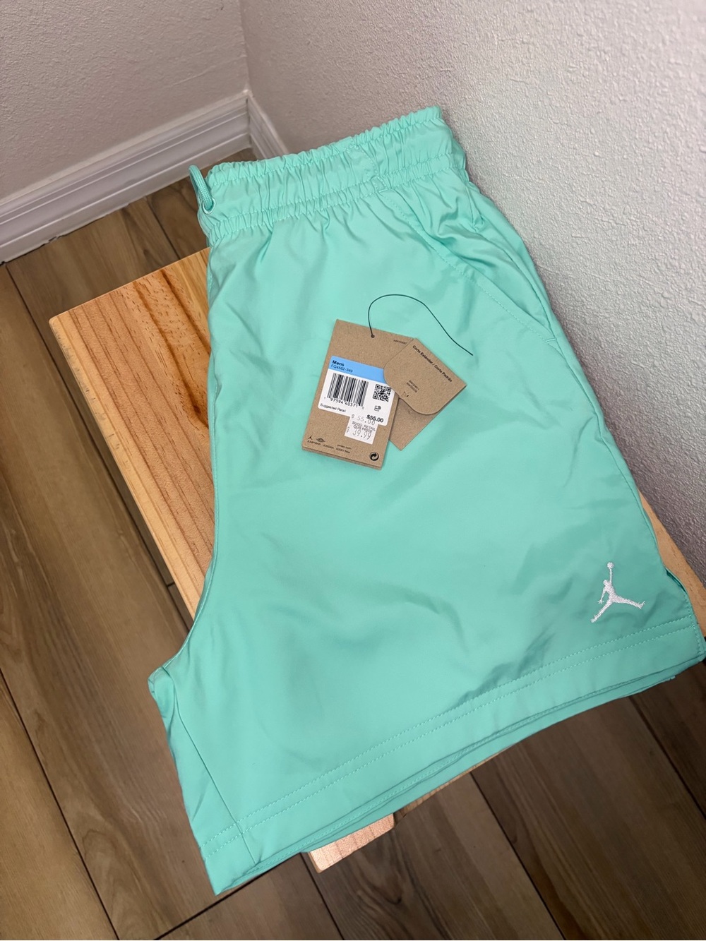 Jordan Mint Green Performance Shorts